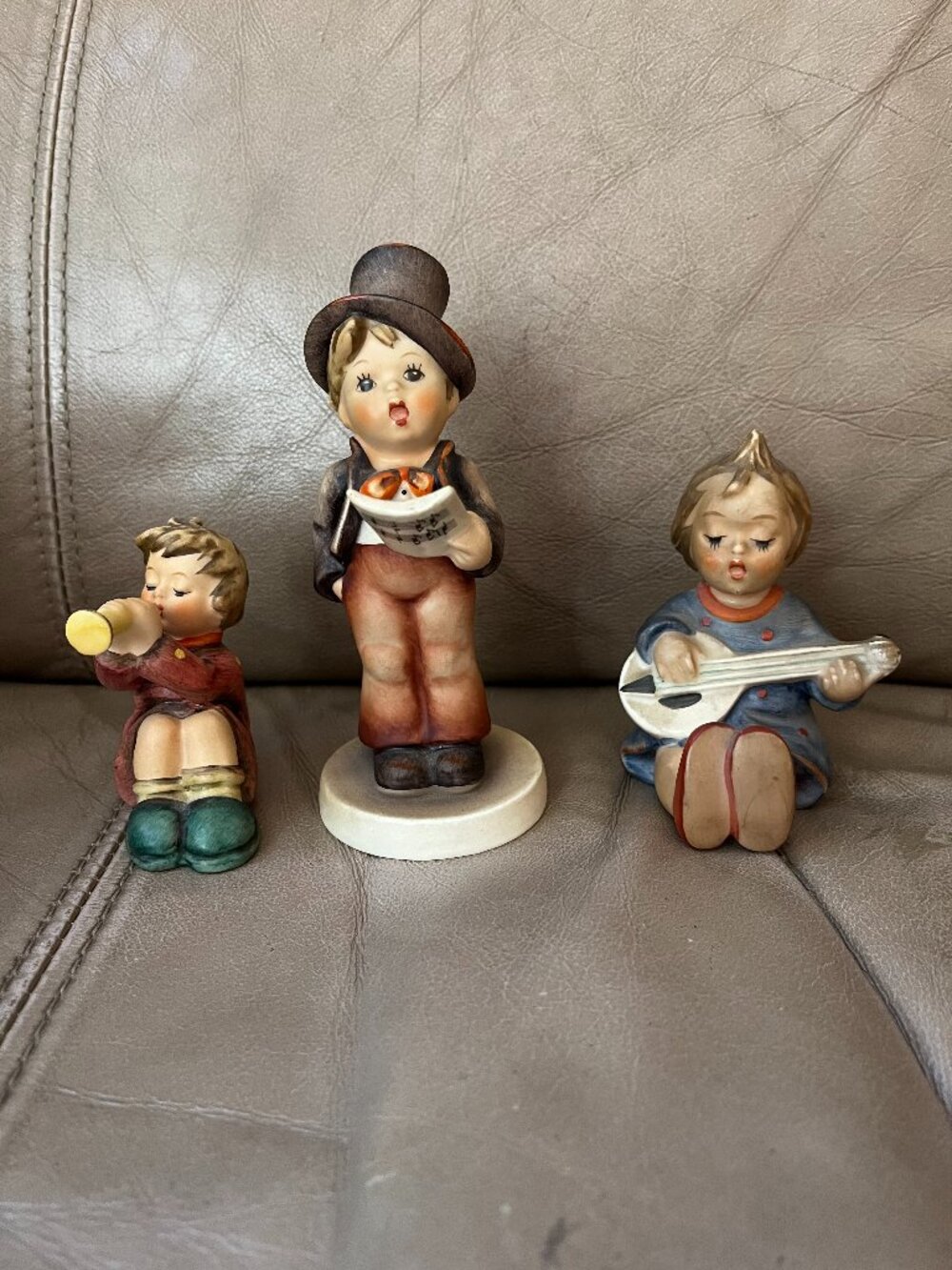Vintage Goebel Hummel Lot of 3 Music Themed: 53, 131, 391